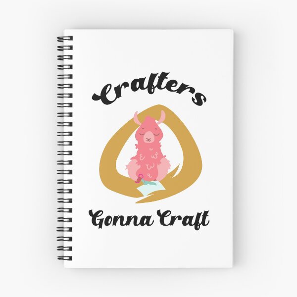 Item preview, Crafters Gonna Craft, Eat Sleep Craft Repeat designed and sold by SportyDogShop.