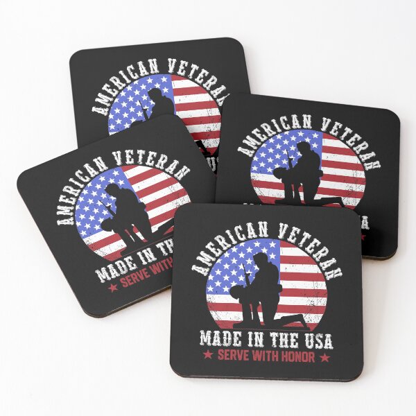 Artikelvorschau, Danke Veterans-MADE IN DEN USA SERVE WITH HONOR-Veteranentag 2021 entworfen und verkauft von Hartics.