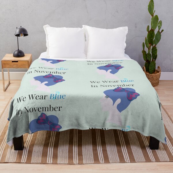 Item preview, In November We Wear Blue Diabetes Awareness designed and sold by haRexia.