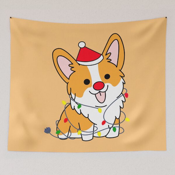 Item preview, Adorable Corgi Christmas designed and sold by Mixture-DESIGN.