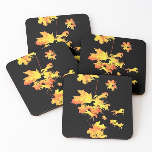 Item preview, Horse Autumn Leaf animals romantic ride flower shirt horse america designed and sold by Thelicker.