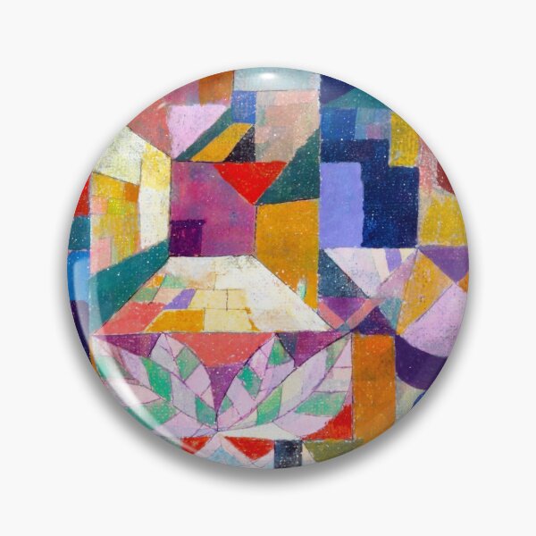 Item preview, PAUL KLEE HD - Burggarten (1919) designed and sold by Go Logo Designs.