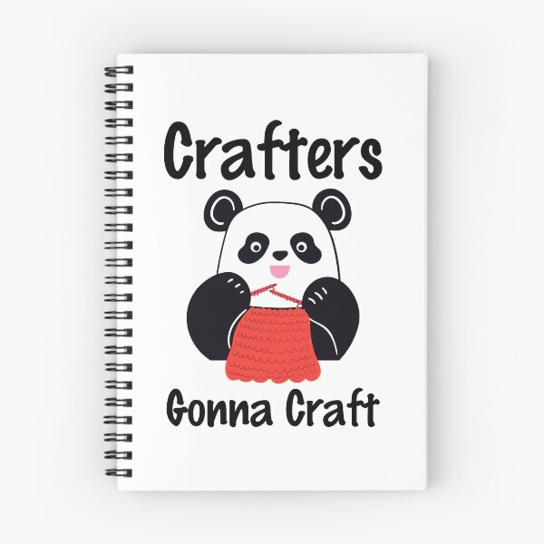 Item preview, Crafters Gonna Craft, Eat Sleep Craft Repeat designed and sold by SportyDogShop.