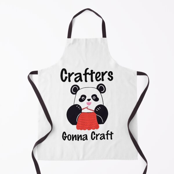 Item preview, Crafters Gonna Craft, Eat Sleep Craft Repeat designed and sold by SportyDogShop.