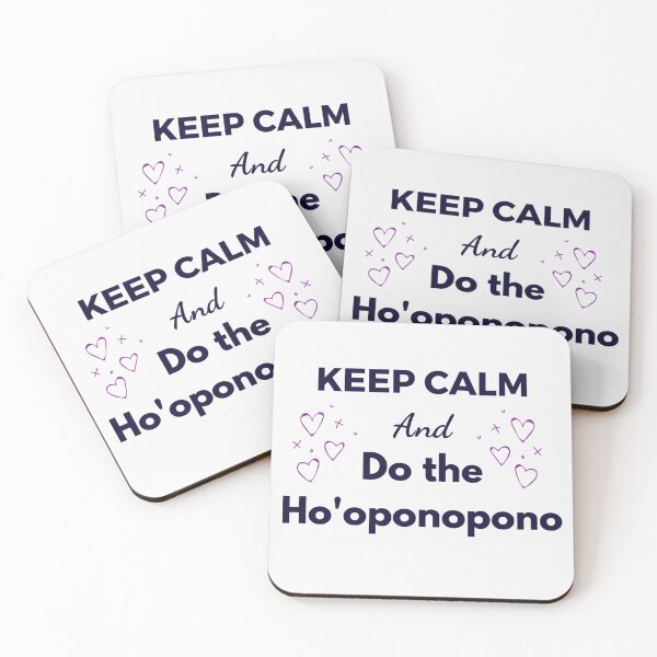Item preview, Keep calm and Do the Ho'oponopono - Ho'oponopono Cleaning Tool - I love you I'm sorry Please forgive me Thank You designed and sold by UniverseStelar.