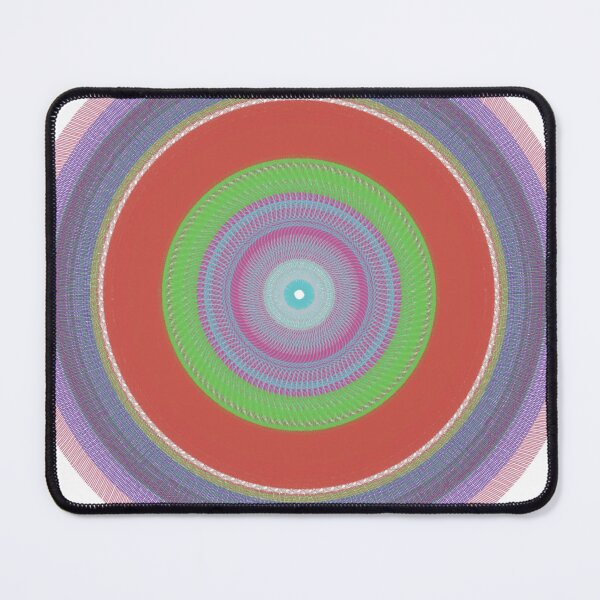 Item preview, ֎ HYPNOTIQUE ֍ Groovy ~*Right On!*~ 70s Kitsch Meme Theme ~ Abstract Digital Art ~ Mandala Medallion Kaleidoscope Sacred Geometry~colorful tones~psychadelic bulls eye target designed and sold by Spinning Plates 360.