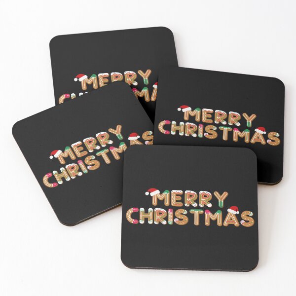 Item preview, Merry Christmas Gingerbread Text designed and sold by RaybenMedia.