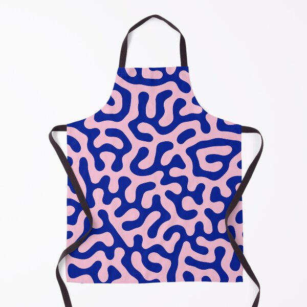 Item preview, Indigo Blue and Pink Coral Reef Abstract Pattern Design designed and sold by patternsoup.