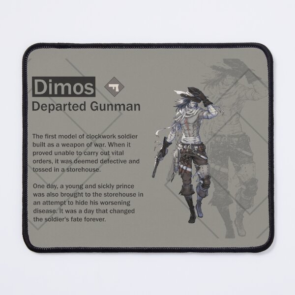 Item preview, Dimos - Departed Gunman (Nier Reincarnation) designed and sold by VelvetZone.