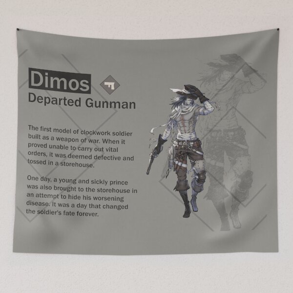 Item preview, Dimos - Departed Gunman (Nier Reincarnation) designed and sold by VelvetZone.