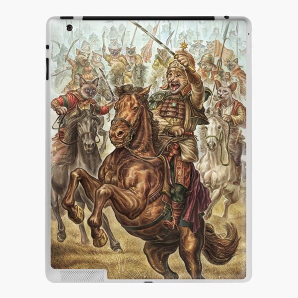 CaTTarot - VII "The Chariot" iPad Skin