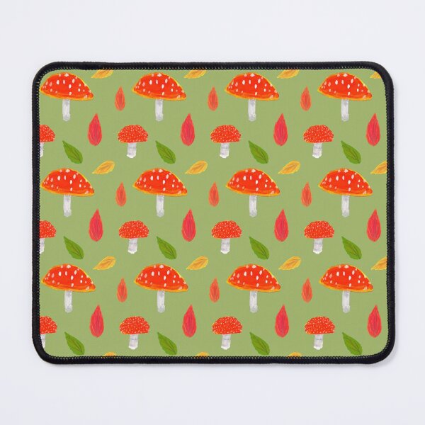 Item preview, Cute Mushrooms and Toadstools Pattern designed and sold by Clare Walker.