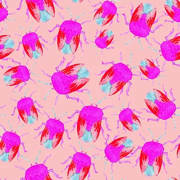 Artwork thumbnail, Insect mania R by Audrey Robitaille
