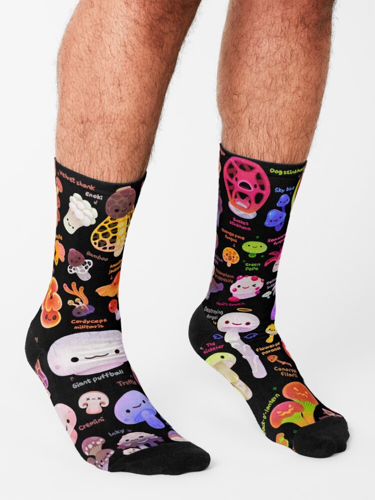 Alternate view of Mushroom - name Socks