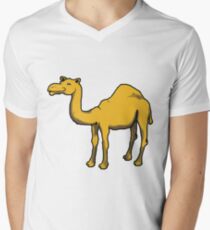 Cute camel Men's V-Neck T-Shirt