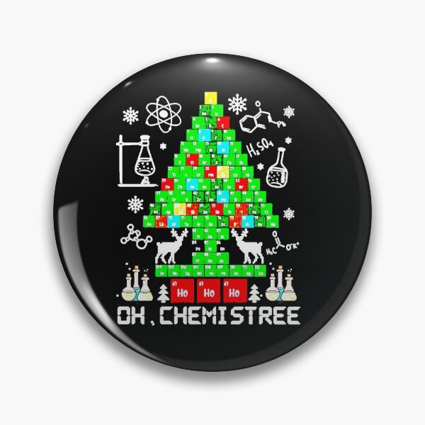 Item preview, Oh Chemistree Funny Periodic Table Elements Xmas Tree designed and sold by fivestd3.