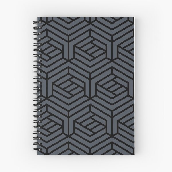 Artikelvorschau, Navy Blue and Black Cube Geometric Shape Pattern Pairs Benjamin Moore 2022 Trending Color Mysterious AF-565 - Colour Trends - Hue - Shade entworfen und verkauft von ColorOfTheYears.