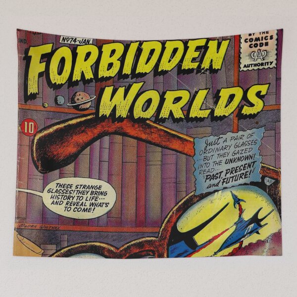 Item preview, Forbidden Worlds | Comic | Retro designed and sold by iwaya-bazaar.