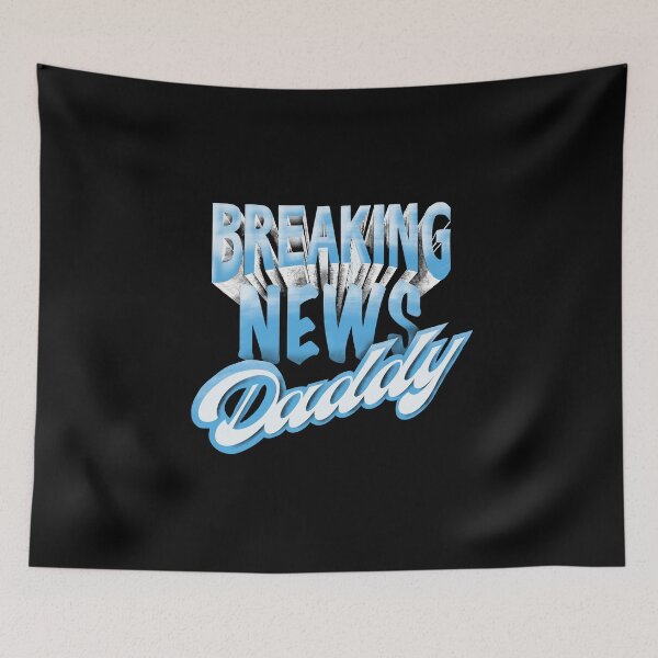 Item preview, Breaking News Daddy Baby Announcement designed and sold by Kalli-design.
