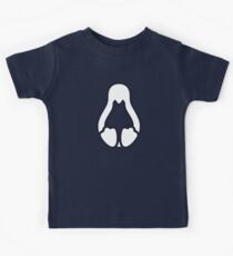 Stycil Tux (white) Kids Tee