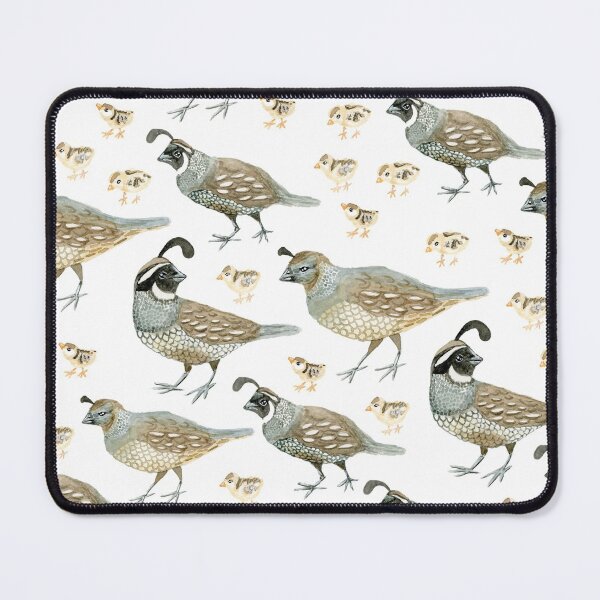 Item preview, Watercolor Quail pattern designed and sold by paintedpansy.