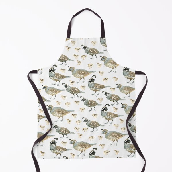 Item preview, Watercolor Quail pattern designed and sold by paintedpansy.