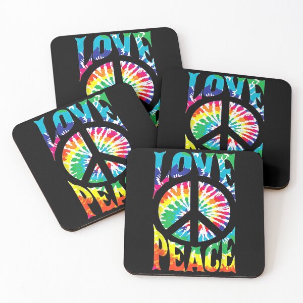 Artikelvorschau, Friedenszeichen Liebe 60S 70S Tie Dye Hippie entworfen und verkauft von GarnerPugh.