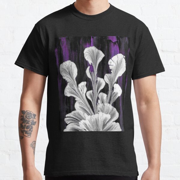 Flower Fantasy - Acrylic Pour Classic T-Shirt