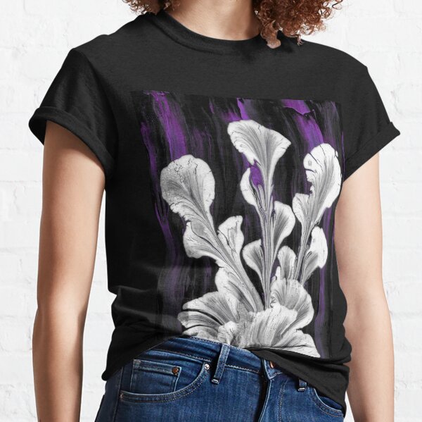 Flower Fantasy - Acrylic Pour Classic T-Shirt