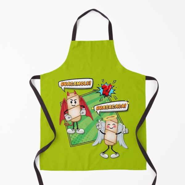Item preview, Guacamole? Guasacaca? Tequeño Choice - Venezuelan Fast food - Comic style designed and sold by mimogoshopping.