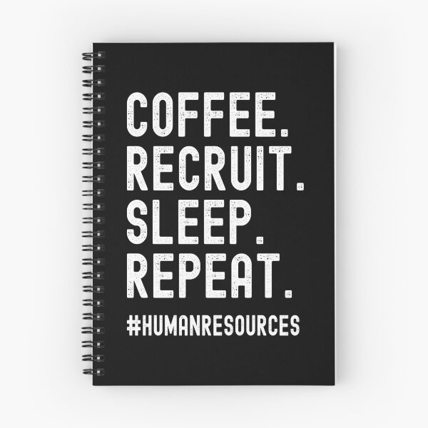 Item preview, Coffee Recruit Sleep Repeat Funny Recruiter Gifts designed and sold by JustCreativity.