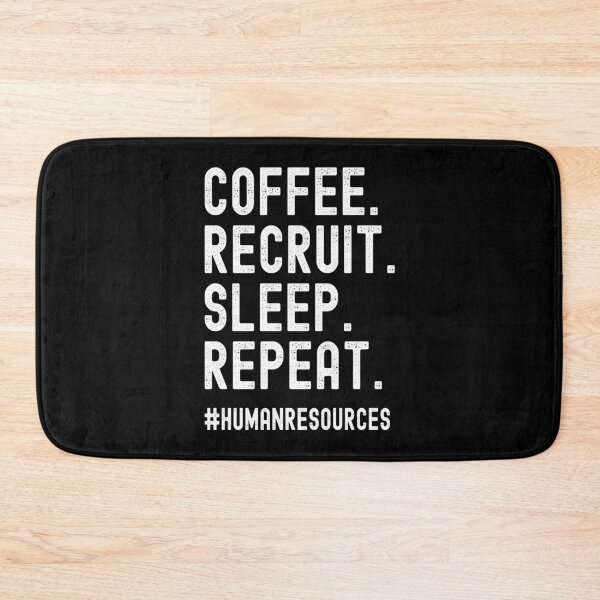 Item preview, Coffee Recruit Sleep Repeat Funny Recruiter Gifts designed and sold by JustCreativity.