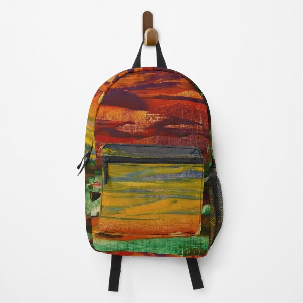 Item preview, Sunset melts over landscape designed and sold by George Hutton Hunter.