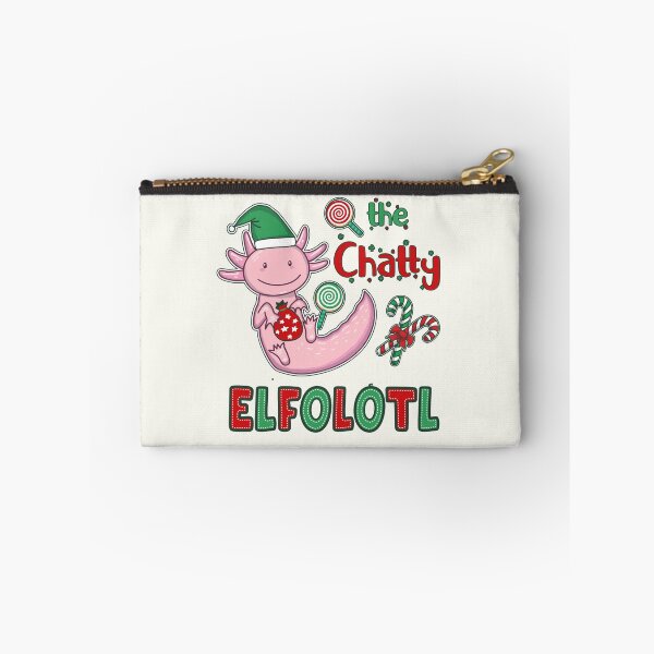 Item preview, Christmas Axolotl Elf - Chatty Elfolotl designed and sold by GrimButterfly.