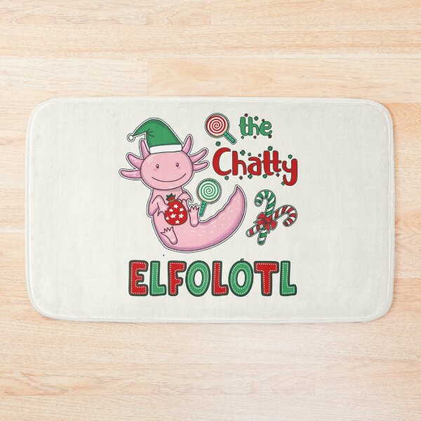 Item preview, Christmas Axolotl Elf - Chatty Elfolotl designed and sold by GrimButterfly.