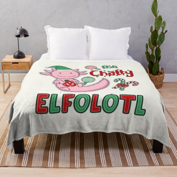 Item preview, Christmas Axolotl Elf - Chatty Elfolotl designed and sold by GrimButterfly.
