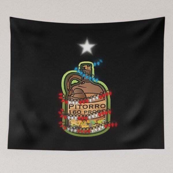 Item preview, Puerto Rican Moonshine Xmas Pitorro designed and sold by SoLunAgua ..
