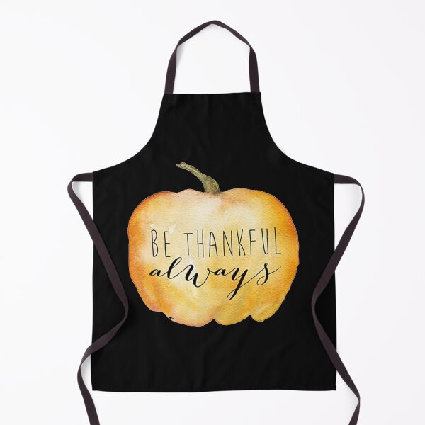 Item preview, Be Thankful Always - Orange Pumpkin Thanksgiving Design designed and sold by CreativeTigers.
