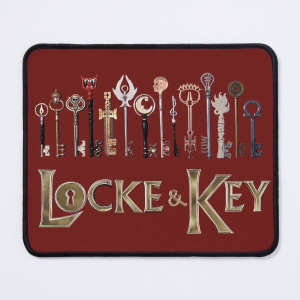 Locke And Key All Keys Mouse Pad