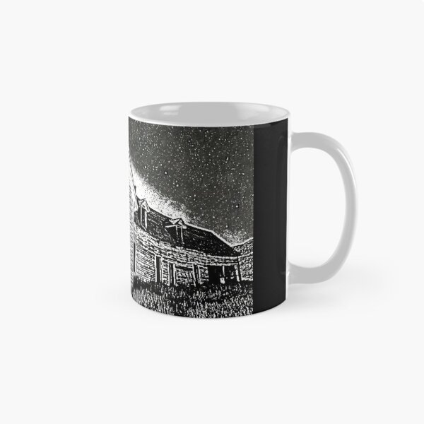 Aperçu de l'œuvre Maison de ferme abandonnée en noir et blanc créée et vendue par Drewz87.