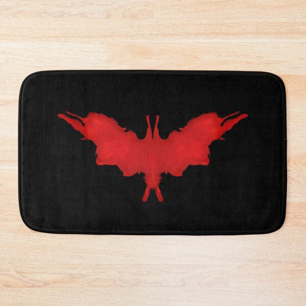 Item preview, Rorschach Test Inkblot Bat (Rouge et Noir) designed and sold by avperth.