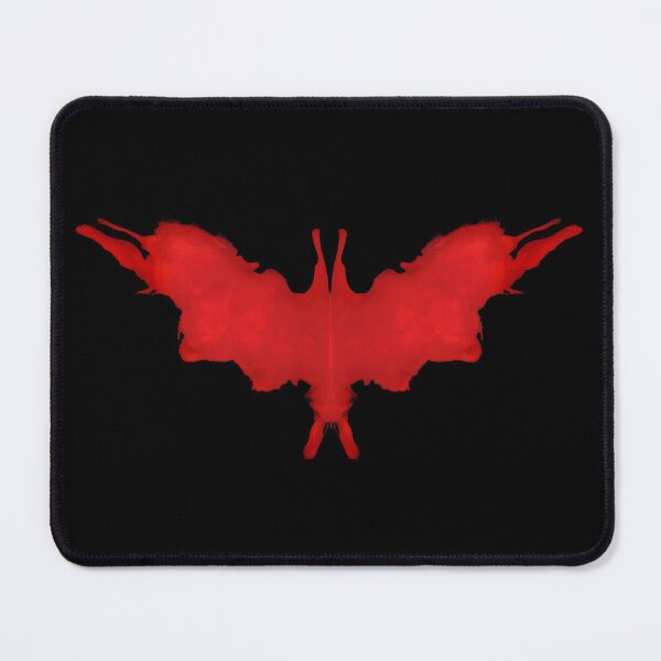 Item preview, Rorschach Test Inkblot Bat (Rouge et Noir) designed and sold by avperth.