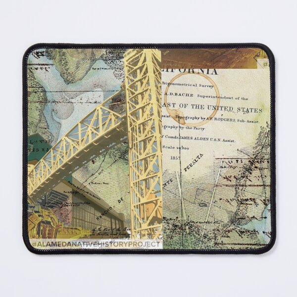 Item preview, Alamededa Native History Project Historic Design (Bridge) designed and sold by ctrlaltwhat510.