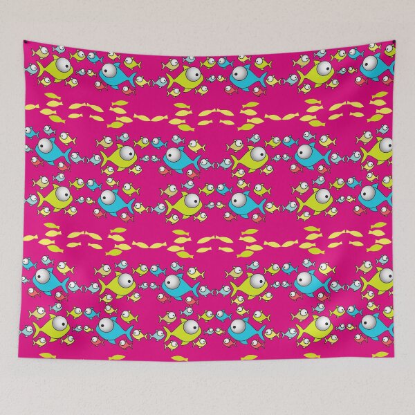 Item preview, funny little fish in the sea designed and sold by bohemedesign.