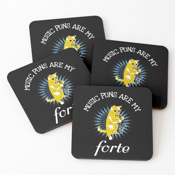 Item preview, Music Puns Are My Forte designed and sold by Leonardo Palumbo.