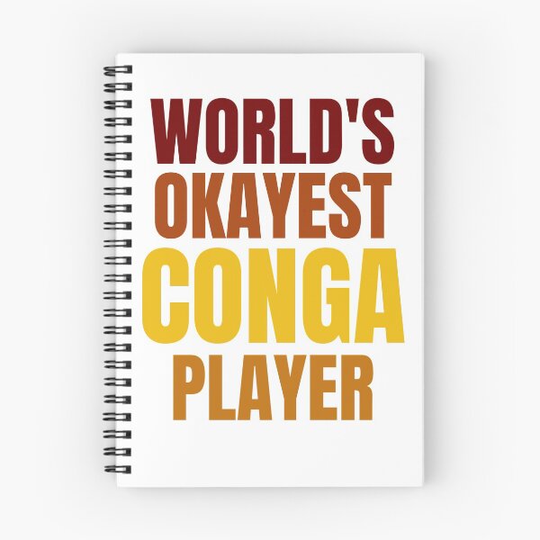 Item preview, WORLD'S OKAYEST CONGA PLAYER designed and sold by Musicianst0re.