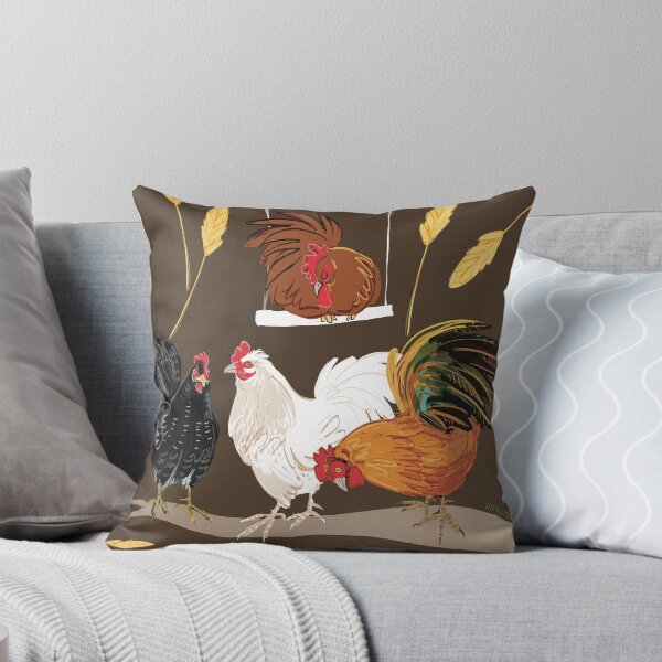 Item preview, Rooster pattern Chocolate designed and sold by EskTuulispaa.