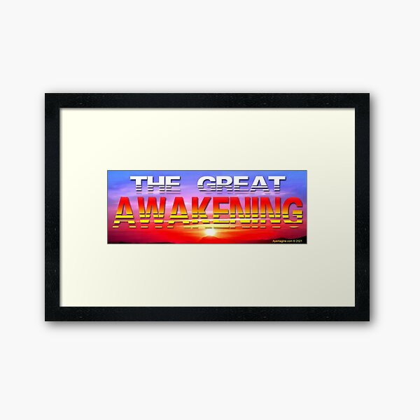 The Great Awakening Framed Art Print