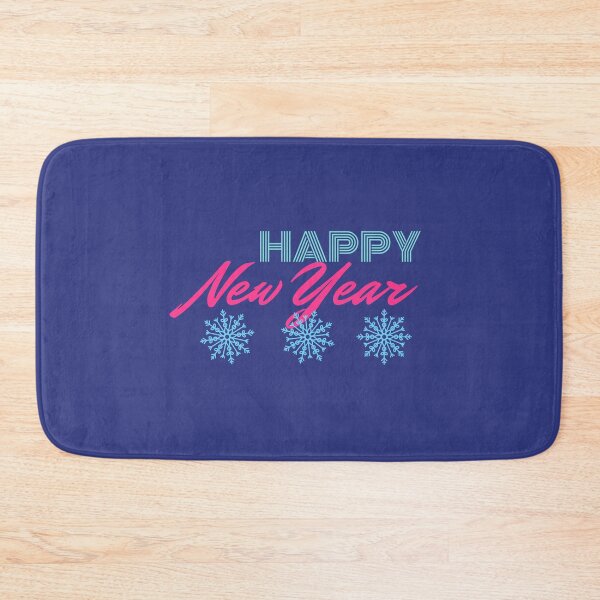 Item preview, Happy New Year Snowflakes Disco Colors  designed and sold by trendingatees.