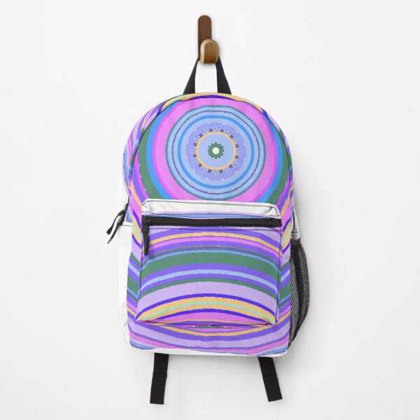 Item preview, ֎ HYPNOTIQUE ֍ Groovy ~*Party On!*~ 70s Retro Kitsch Meme Theme ~ Abstract Digital Art ~ Mandala Medallion Kaleidoscope Sacred Geometry~colorful tones~psychadelic bulls eye target designed and sold by Spinning Plates 360.
